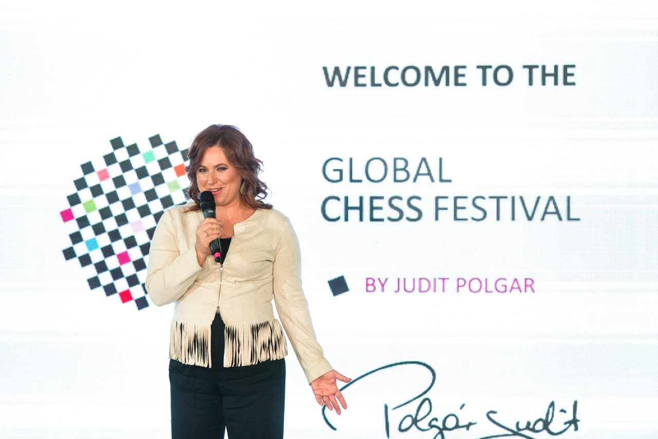 Judit Polgar inspires 'Chess and Female Empowerment' conference